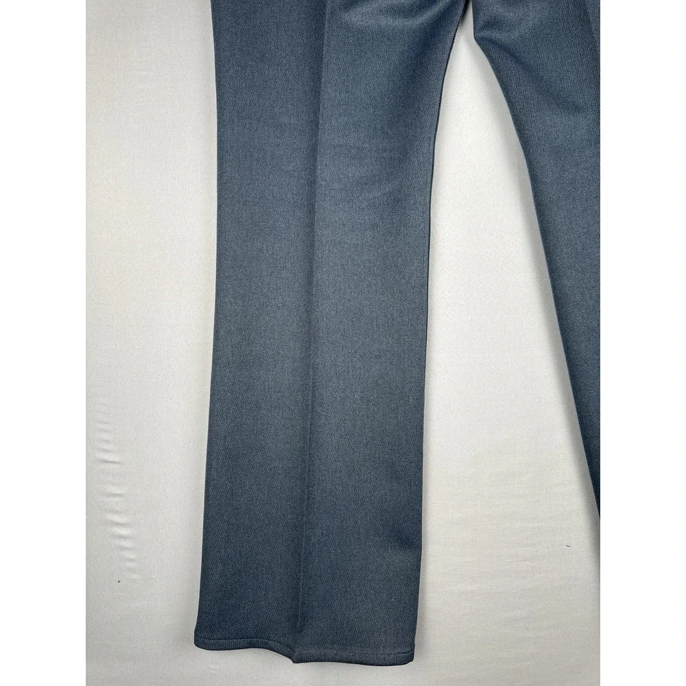 Vintage 80s Levi's 517 Sta-Prest Pants 38x33 USA Blue Polyester Bootcut